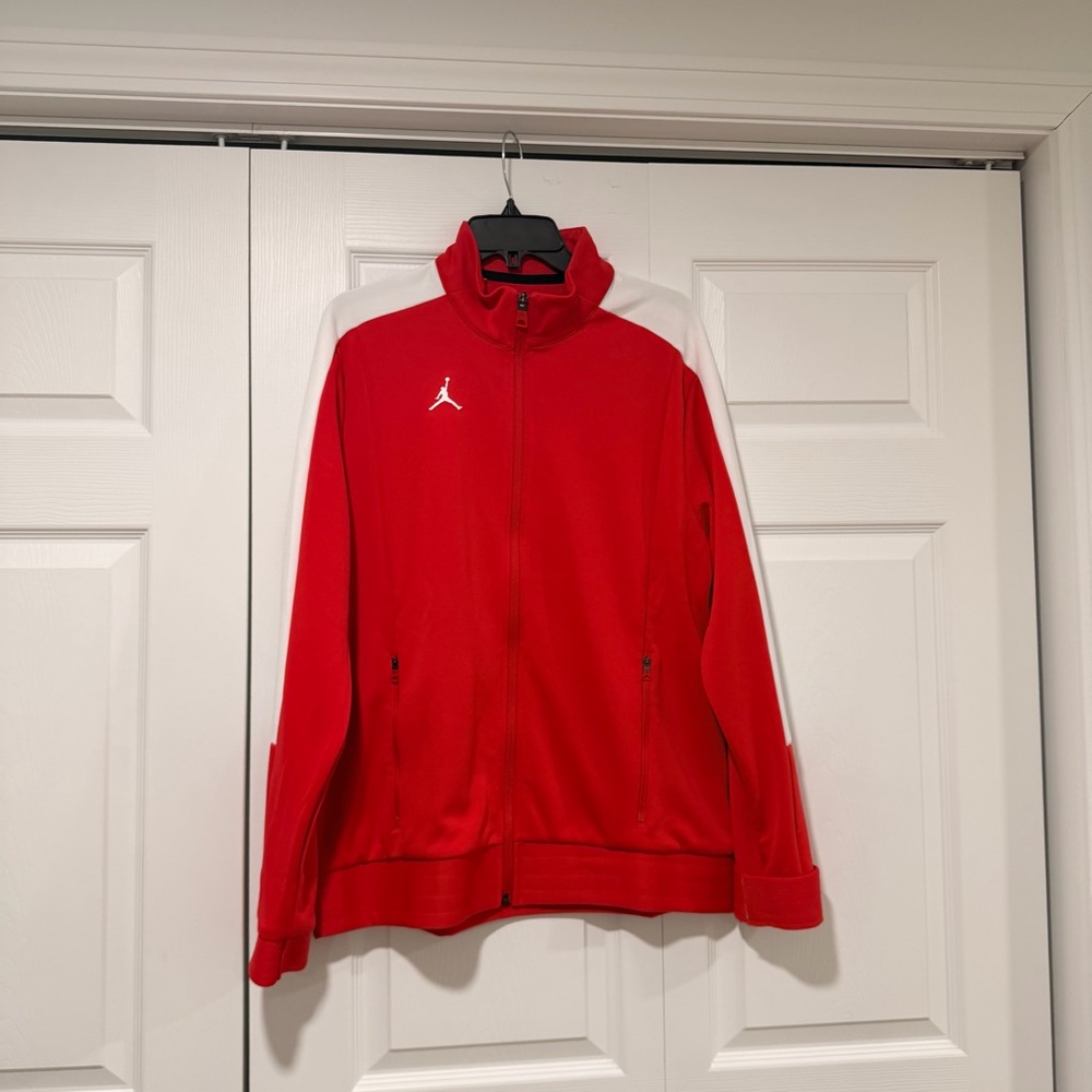 Jordan Red Apparel with Jumpman Logo